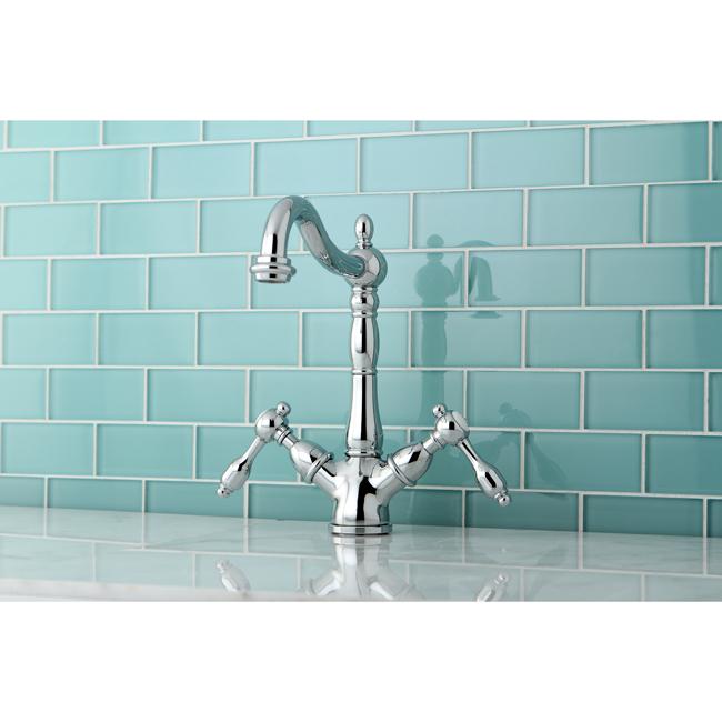 Kingston Brass Tudor Vessel Sink Faucet-Bathroom Faucets-Free Shipping-Directsinks.