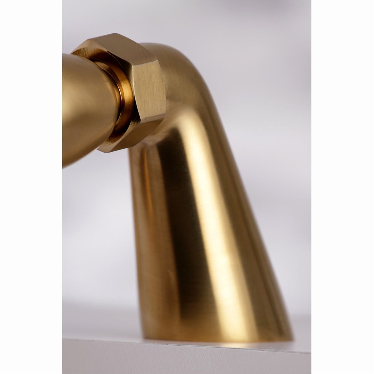 Kingston Brass Essex 6" Centers Deck Mount Clawfoot Tub Filler with Hand Shower