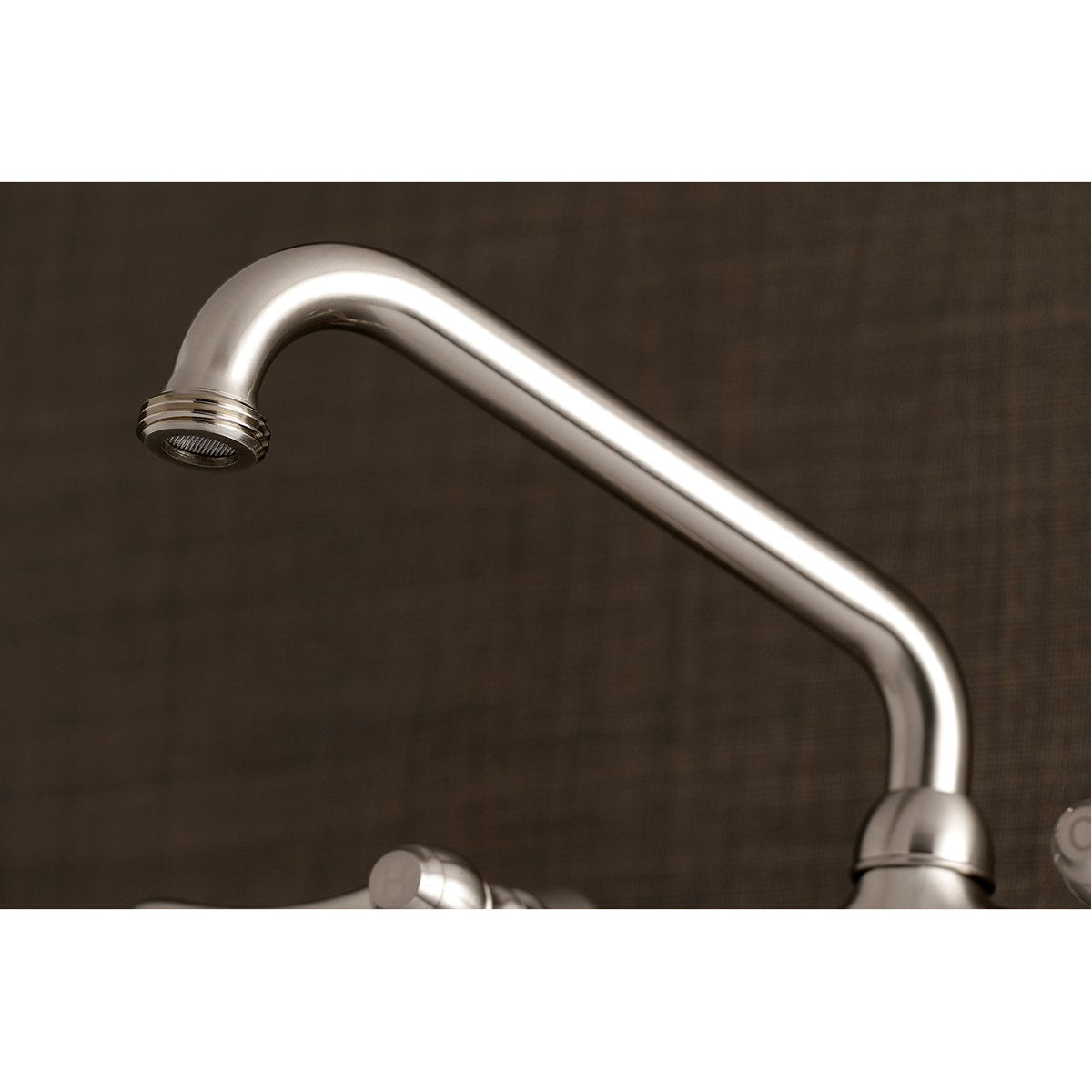 Kingston Brass 6" Adjustable Center Wall Mount Laundry Faucet