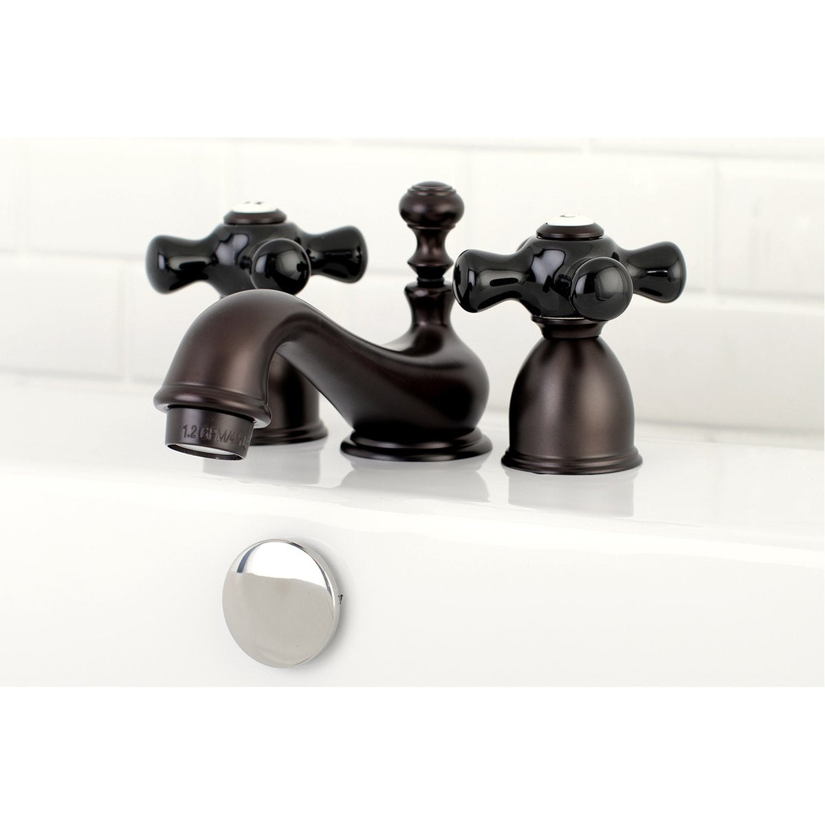 Kingston Brass Duchess Mini-Widespread 3-Hole Bathroom Faucet
