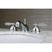 Kingston Brass Wilshire Aqua Eden 8" Widespread Bathroom Faucet-DirectSinks