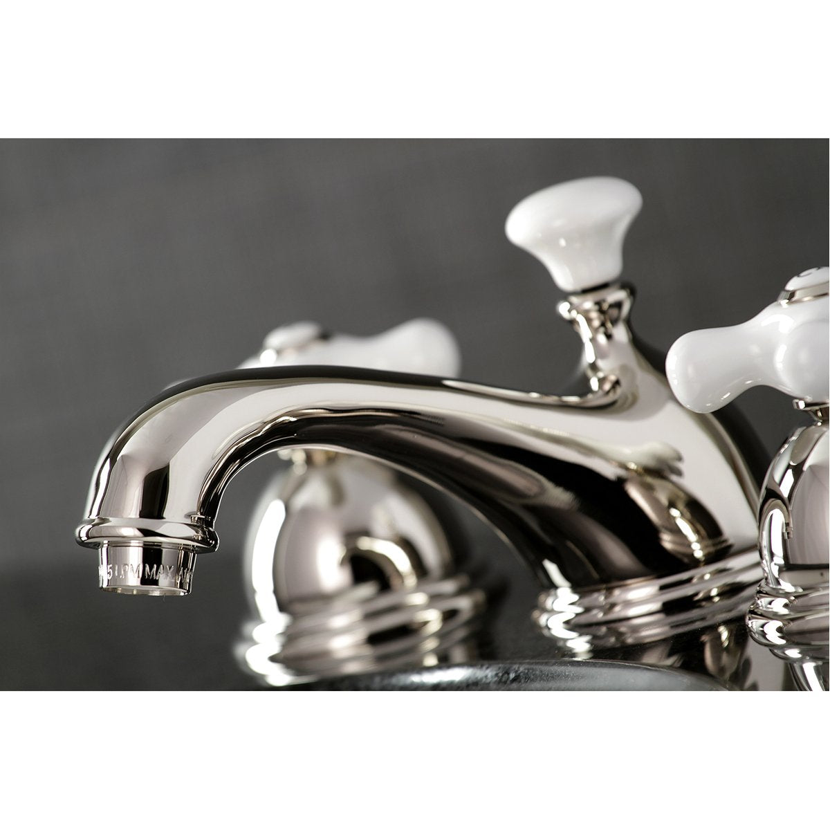 Kingston Brass Restoration 3-Hole 8-Inch Widespread Bathroom Faucet