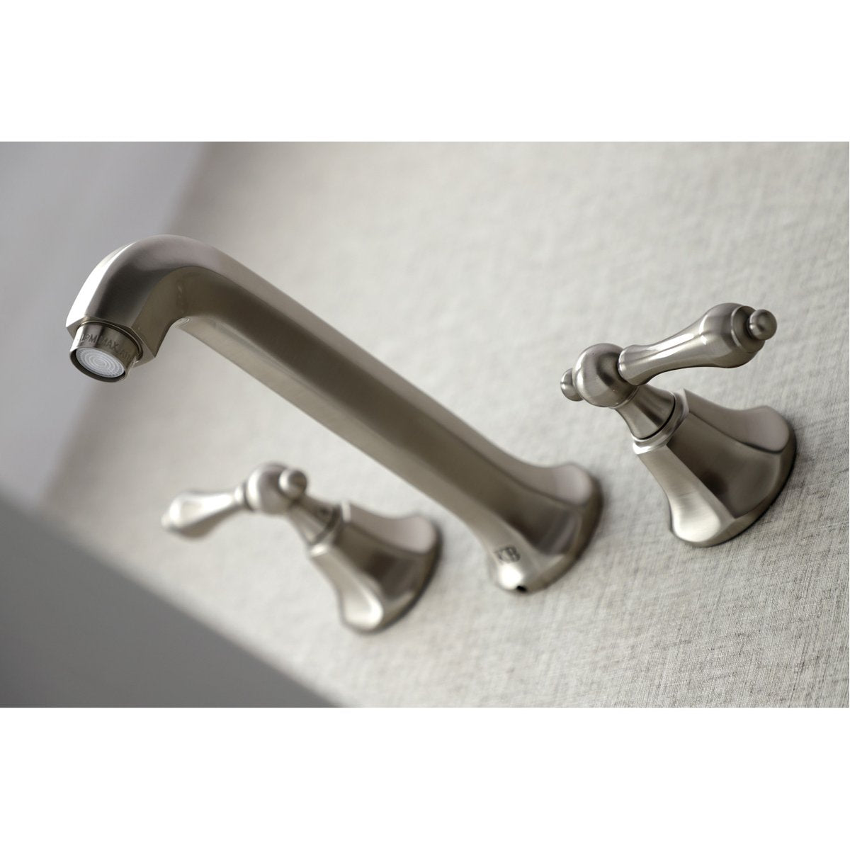 Kingston Brass Metropolitan 2-Handle Wall Mount Bathroom Faucet