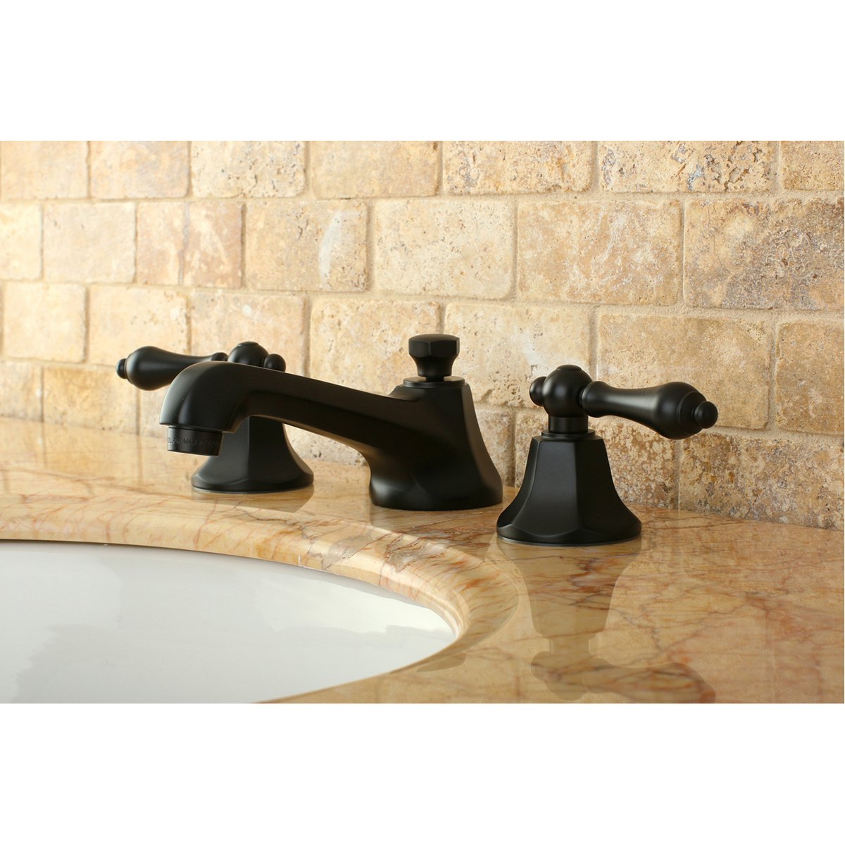 Kingston Brass Metropolitan 8-Inch Widespread Bathroom Faucet