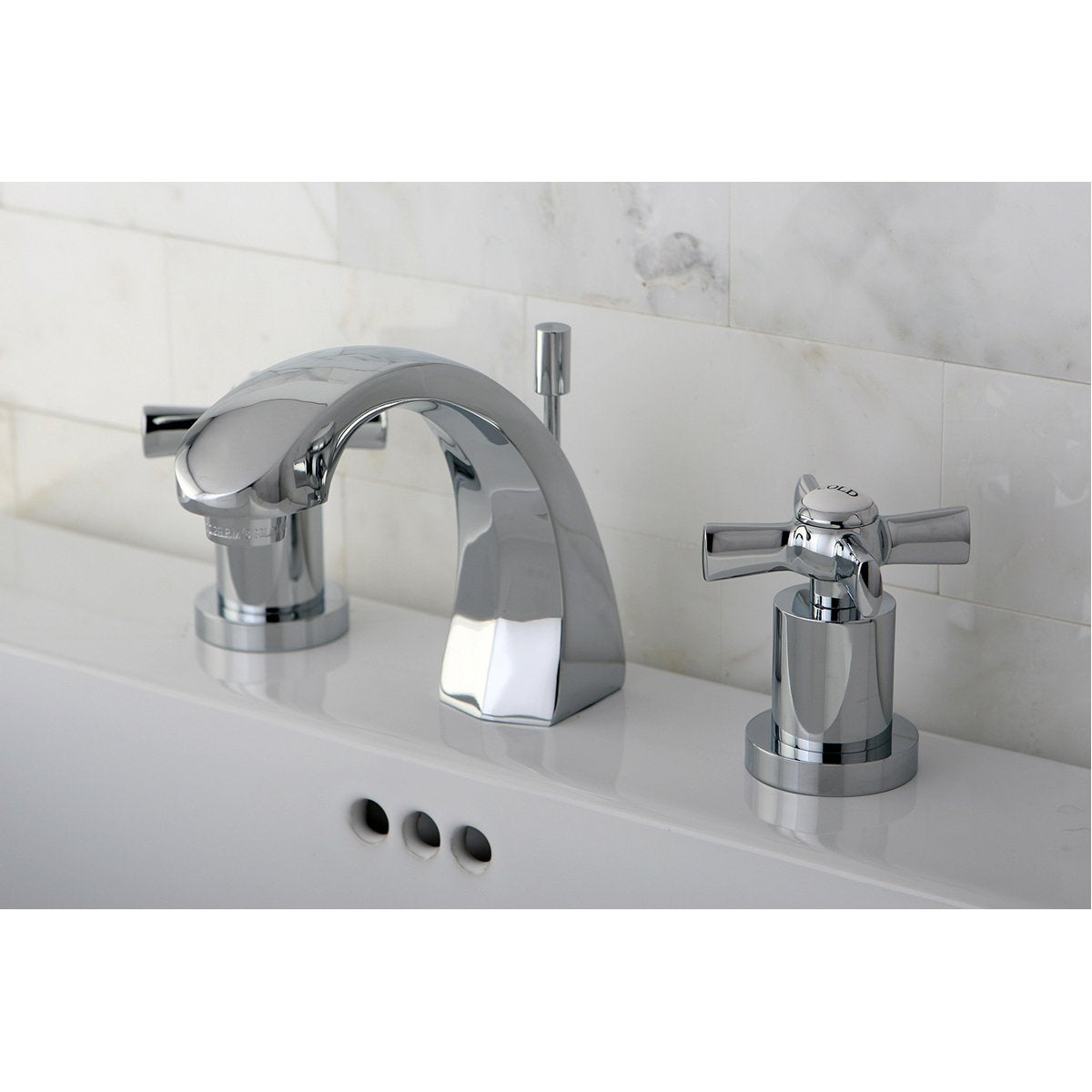 Kingston Brass Millennium 2-Handle 8" Widespread Bathroom Faucet