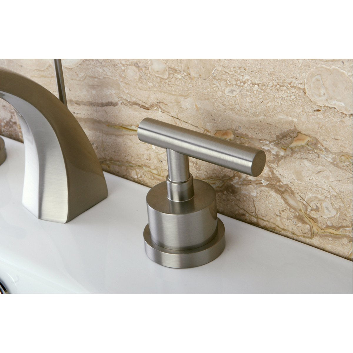 Kingston Brass Manhattan 8" Widespread Bathroom Faucet