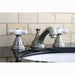 Kingston Brass Royale Two Handle 8" to 16" Widespread Solid Brass Lavatory Faucet with Brass Pop-up-Bathroom Faucets-Free Shipping-Directsinks.