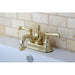 Kingston Brass Royale 4" Centerset Lavatory Faucet with Metal Lever Handle and Heritage Spout-Bathroom Faucets-Free Shipping-Directsinks.