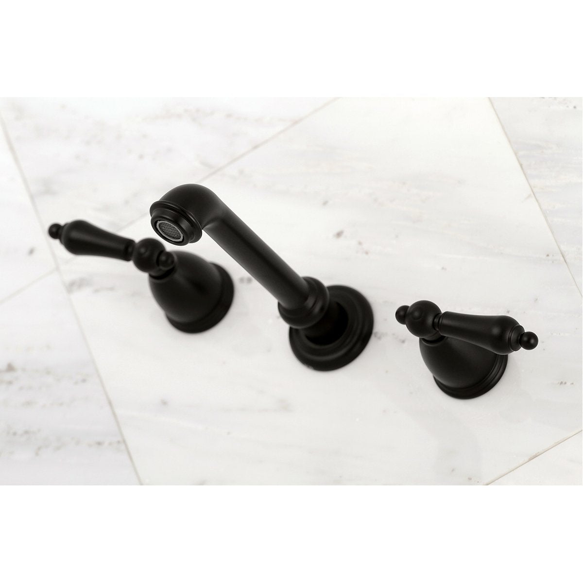 Kingston Brass English Country Wall Mount Bathroom Faucet
