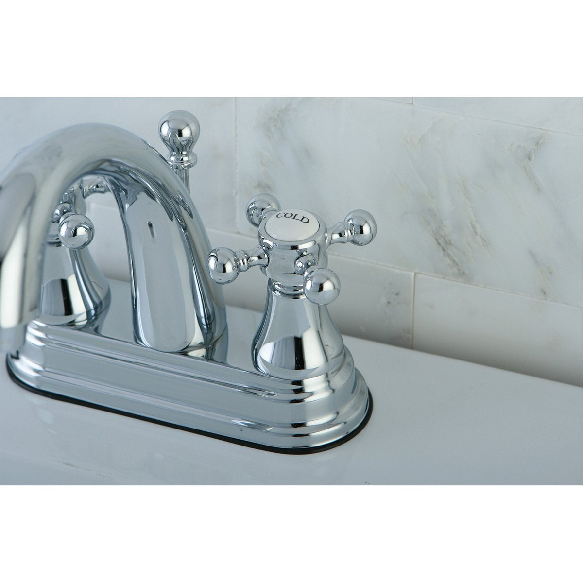Kingston Brass 4-Inch Centerset 3-Hole Bathroom Faucet