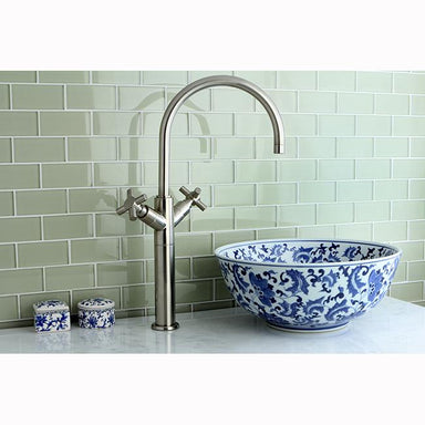 Kingston Brass Concord Contemporary Two Handle Vessel Sink Faucet-Bathroom Faucets-Free Shipping-Directsinks.