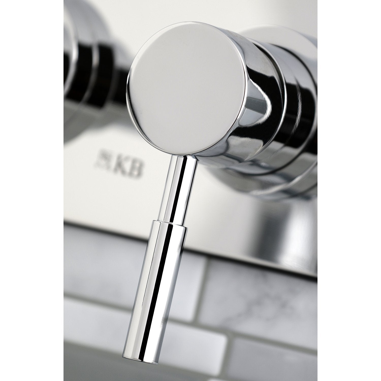Kingston Brass Concord Single Lever Handle Wall Mount Bathroom Faucet