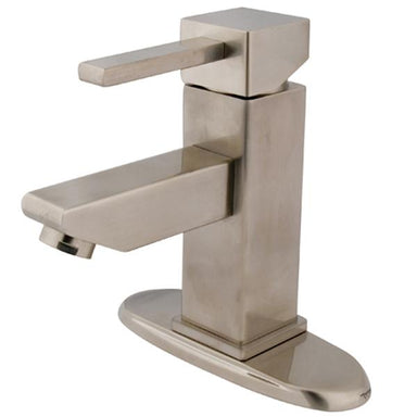 Kingston Brass Claremont Single Handle 4" Centerset Lavatory Faucet with Optional Deck Plate-Bathroom Faucets-Free Shipping-Directsinks.