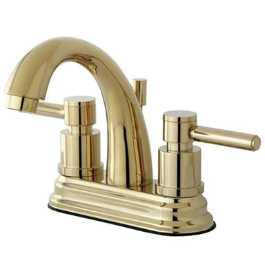 Kingston Brass KS8612DL Concord Two Handle Centerset Lavatory Faucet with Brass Pop-up-Bathroom Faucets-Free Shipping-Directsinks.