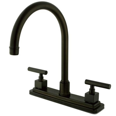 Kingston Brass Claremont Double Handle 8" Kitchen Faucet-Kitchen Faucets-Free Shipping-Directsinks.