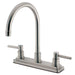 Kingston Brass Concord Two Handle Deck Mount Kitchen Faucet-Kitchen Faucets-Free Shipping-Directsinks.