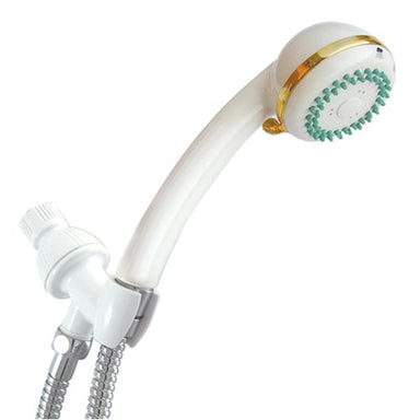 Kingston Brass Barcelona 3-Setting Adjustable Hand Shower with Stainless Steel Hose-Shower Faucets-Free Shipping-Directsinks.