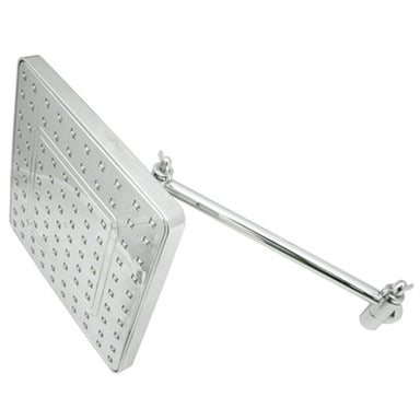 Kingston Brass Fortress 8" Square Shower Head with 10" Swivel Arm-Shower Faucets-Free Shipping-Directsinks.
