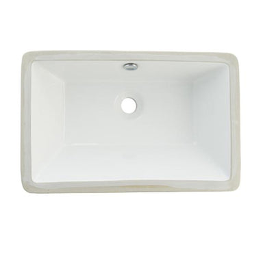 Kingston Brass White China Undermount Bathroom Sink with Overflow Hole-Bathroom Sinks-Free Shipping-Directsinks.