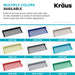 Multipurpose Roll-Up Dish Drying Rack for KRAUS Workstation Sinks-Kitchen Accessories-DirectSinks