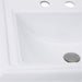 Nantucket Sinks 23-Inch Rectangular Drop-In Ceramic Vanity Sink for 8" Centers DirectSinks