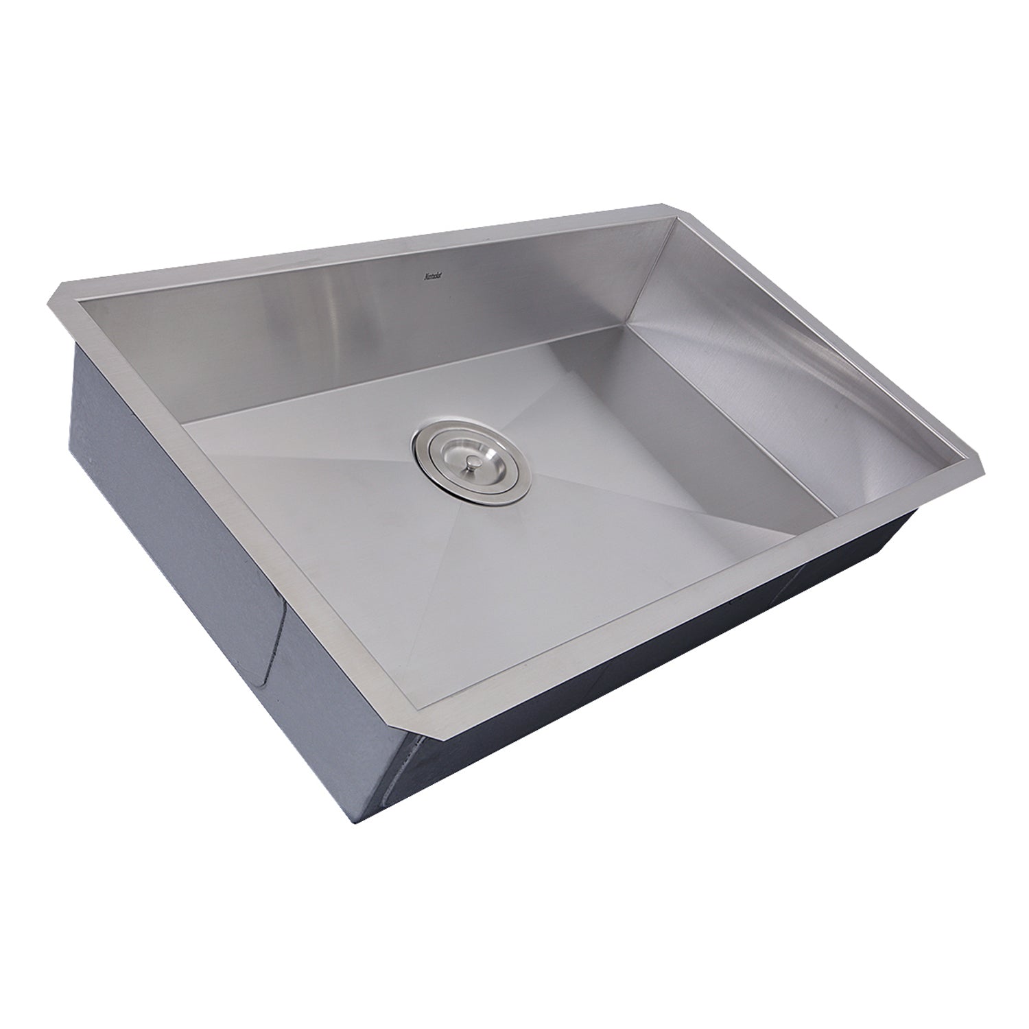 Nantucket Sinks 30" Single Bowl Zero Radius ADA Stainless Steel Kitchen Sink