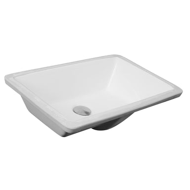 Nantucket Sinks 19-Inch x 11-Inch Undermount Ceramic Sink DirectSinks