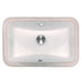 Nantucket Sinks UM-159-W Undermount Ceramic Sink in White DirectSinks