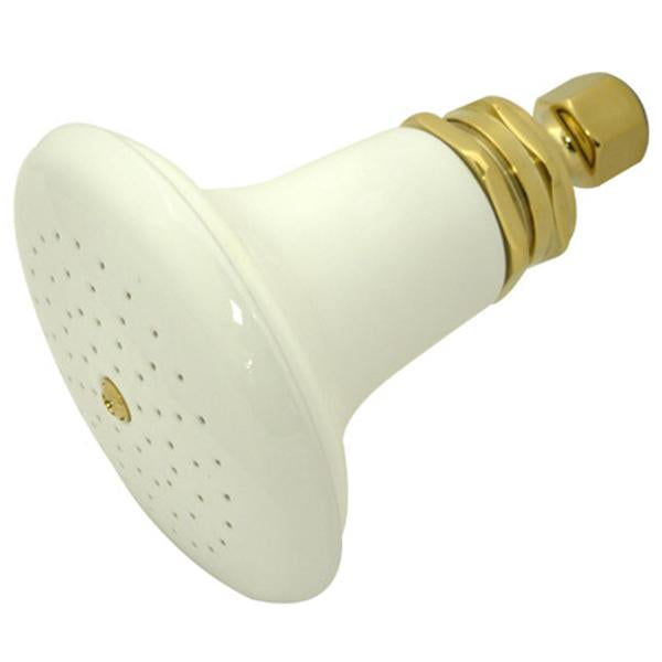 Kingston Brass Victorian 5-1/4" Ceramic Shower Head-Shower Faucets-Free Shipping-Directsinks.