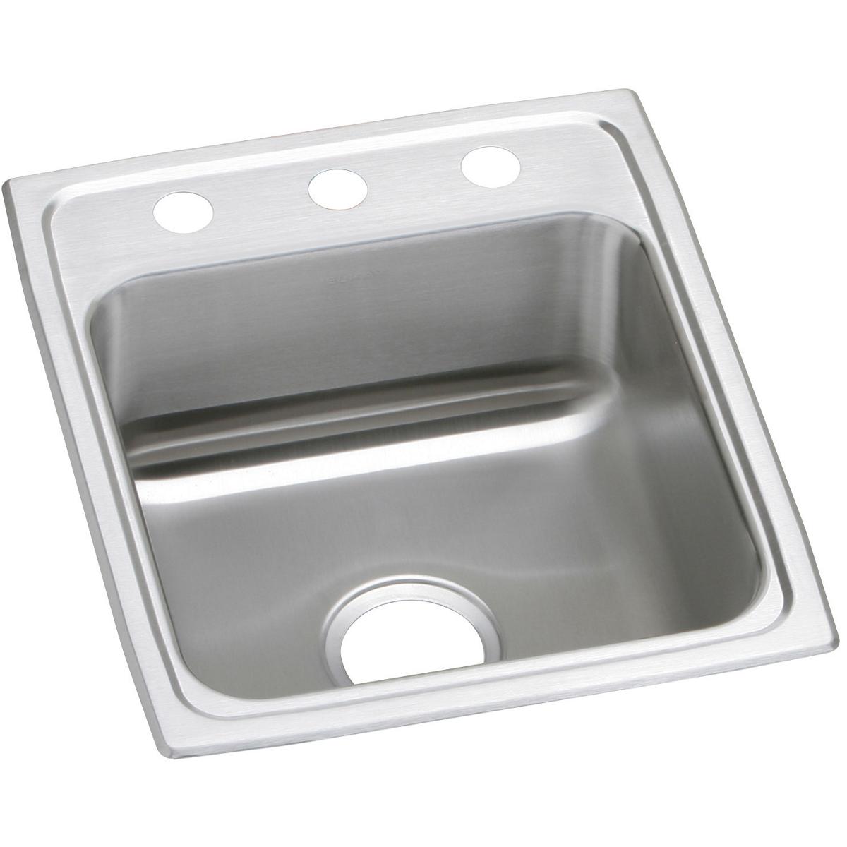 Elkay Celebrity Stainless Steel 17" x 20" x 7-1/8" Single Bowl Drop-in Sink