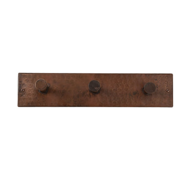 Premier Copper Products Hand Hammered Copper Triple Robe/Towel Hook-DirectSinks