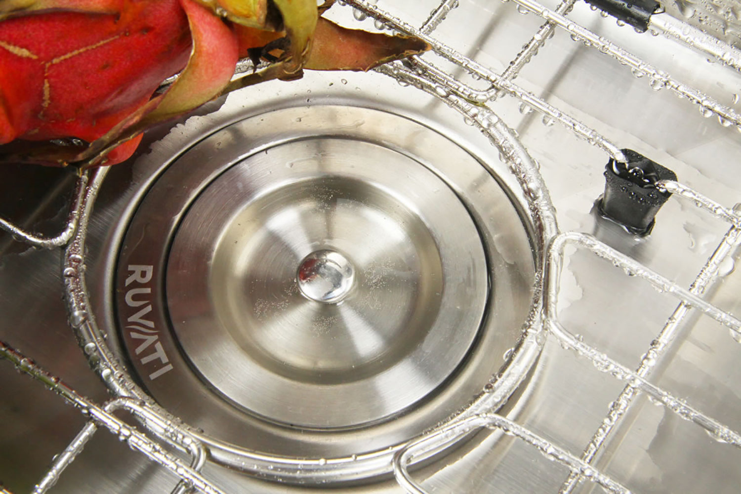 Ruvati 25" Drop-in Topmount 16 Gauge Stainless Steel Single Bowl Kitchen Sink