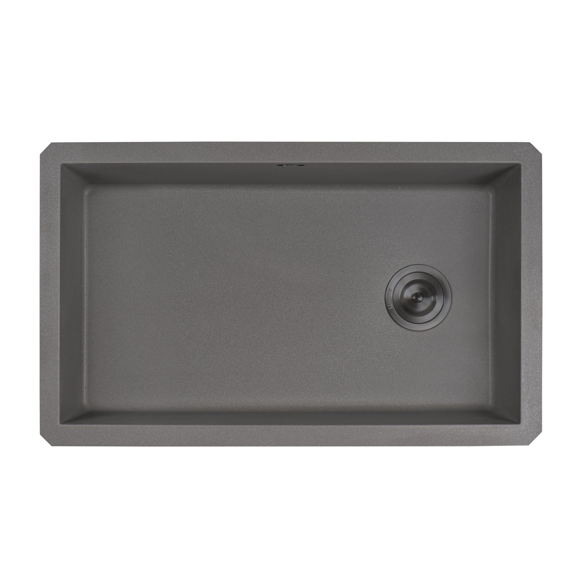 Ruvati 31 x 19" epiGranite Undermount Granite Composite Single Bowl Kitchen Sink