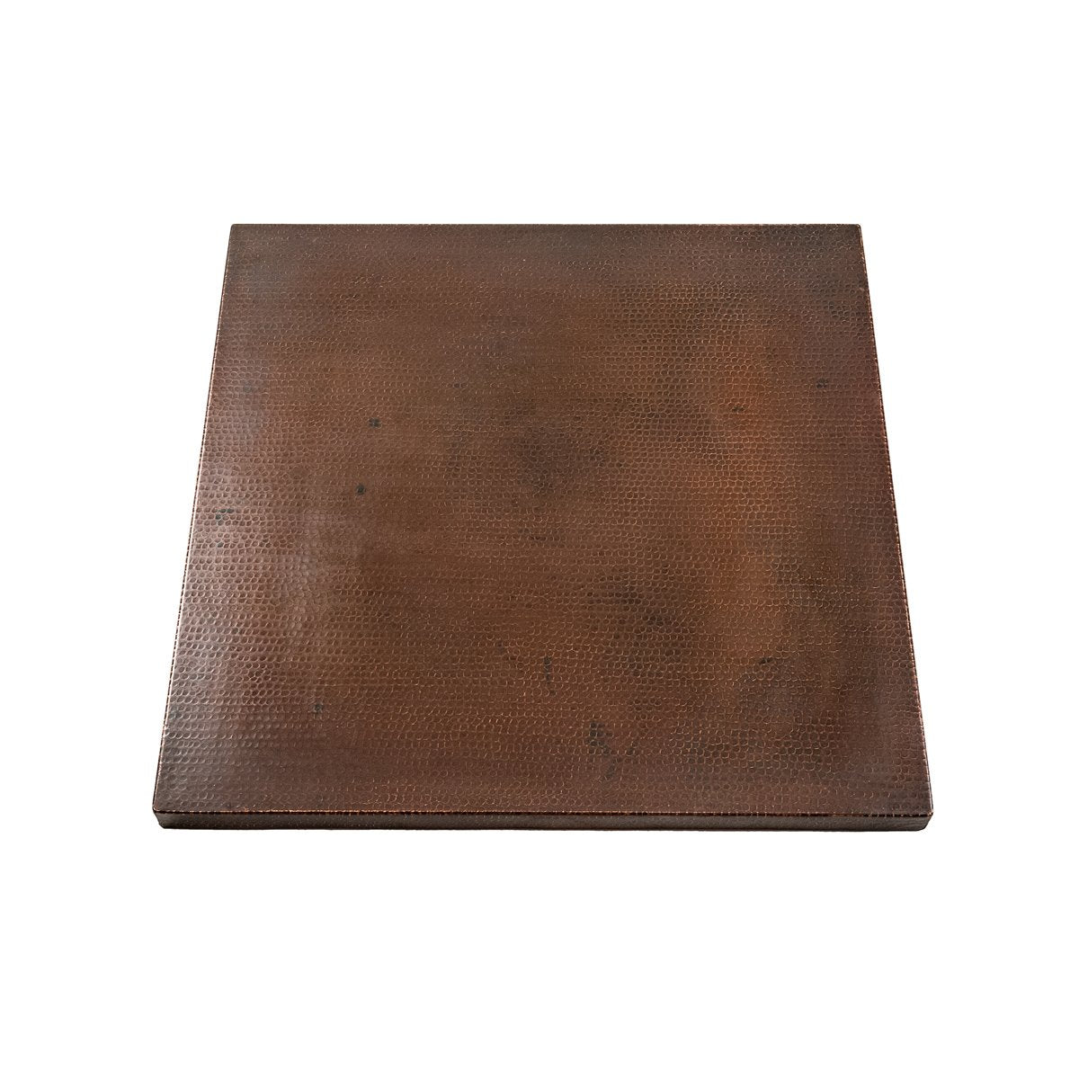 Premier Copper Products Square Hammered Copper Table Top
