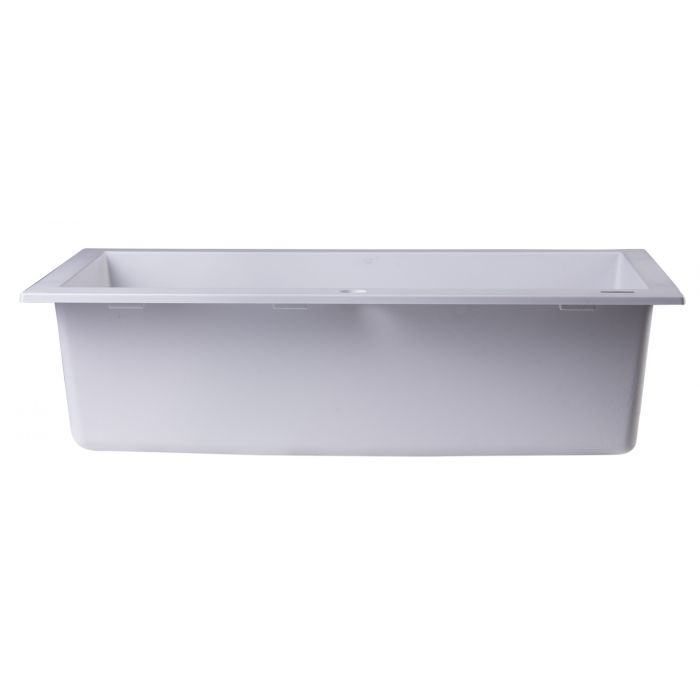 ALFI brand AB3020DI 30" Drop-In Single Bowl Granite Composite Kitchen Sink