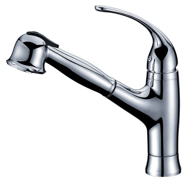 Dawn AB503708 Single Lever Pull-out Spray Faucet-Kitchen Faucets Fast Shipping at DirectSinks.