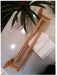 ALFI brand AB5505 24" Double Rack Wooden Towel Bar Bathroom Accessory-DirectSinks