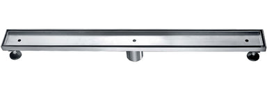 ALFI brand ABLD32A 32" Modern Stainless Steel Linear Shower Drain w/o Cover-DirectSinks
