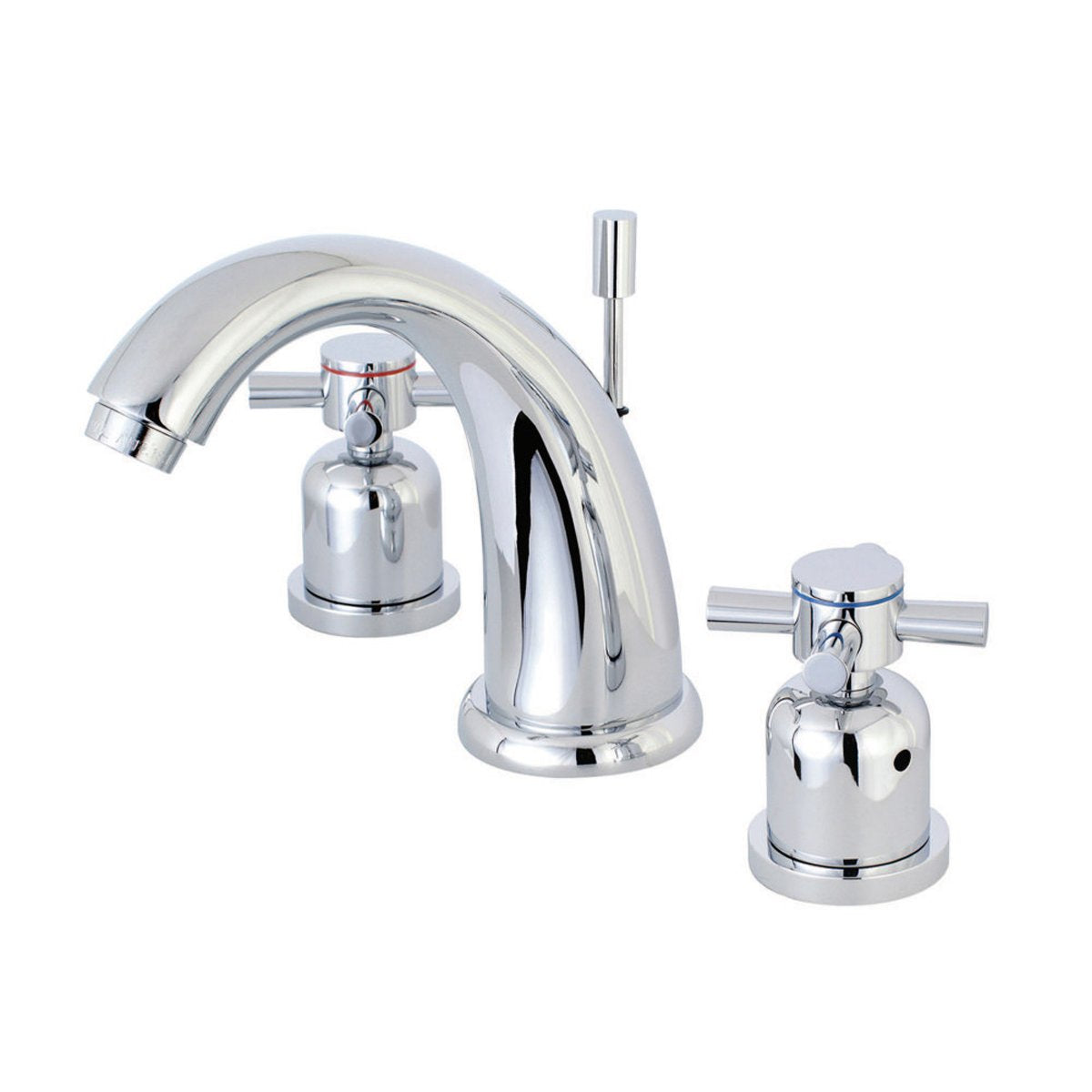 Kingston Brass Concord 8-Inch Widespread Deck Mount Bathroom Faucet