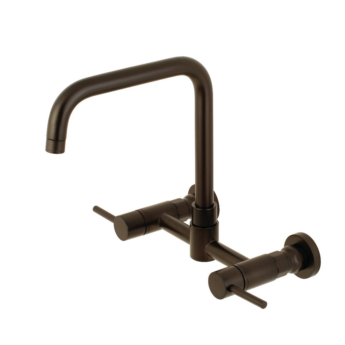 Kingston Brass Concord 8-Inch Centerset Wall Mount Kitchen Faucet