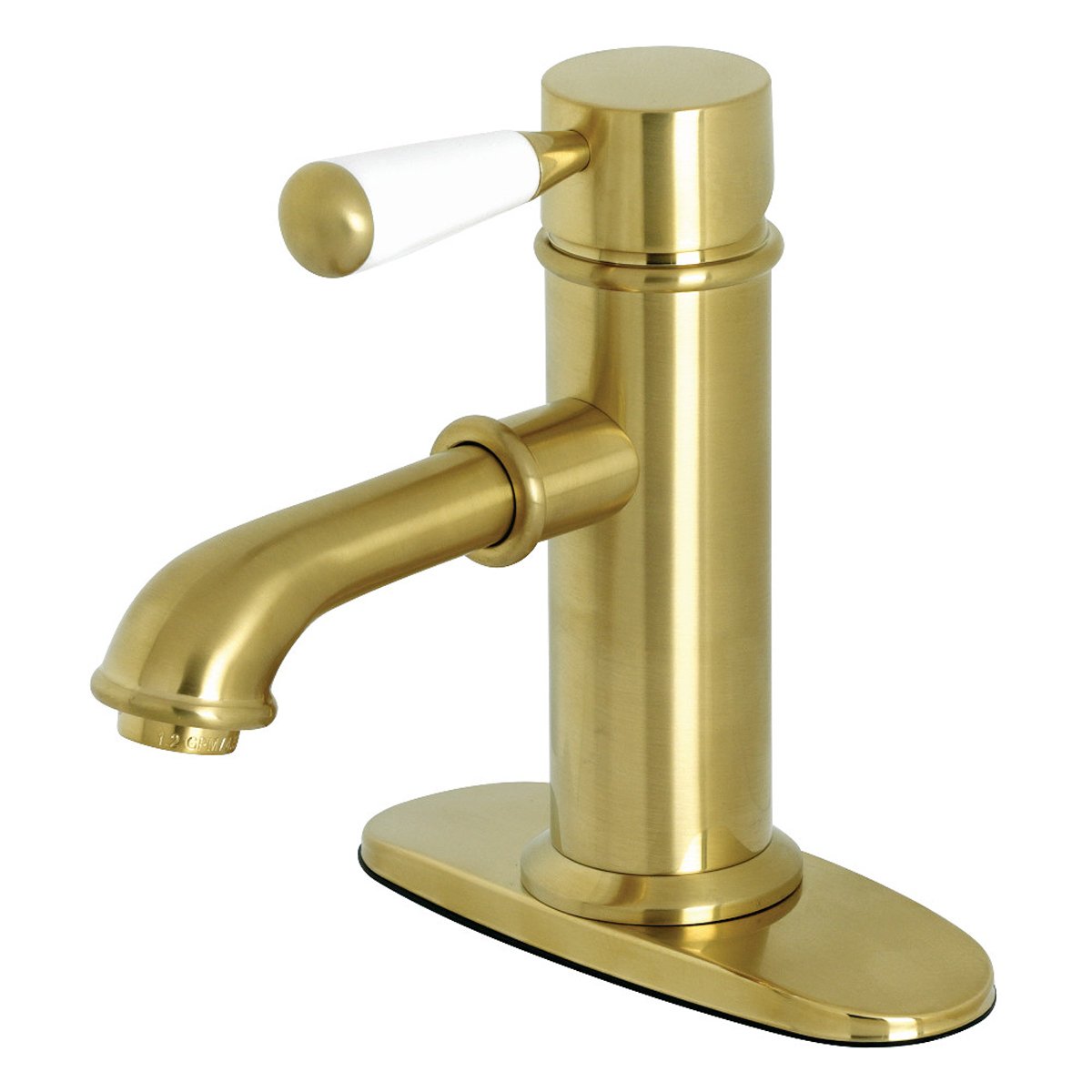 Kingston Brass Paris Single Porcelain Lever Handle Bathroom Faucet
