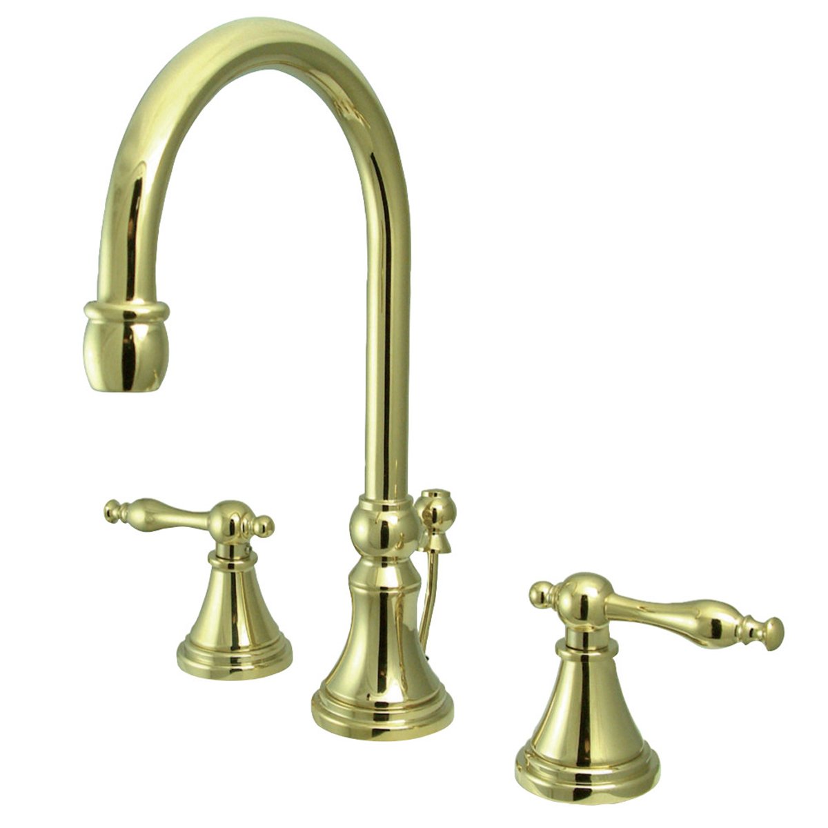 Kingston Brass Governor 8" Widespread Bathroom Faucet