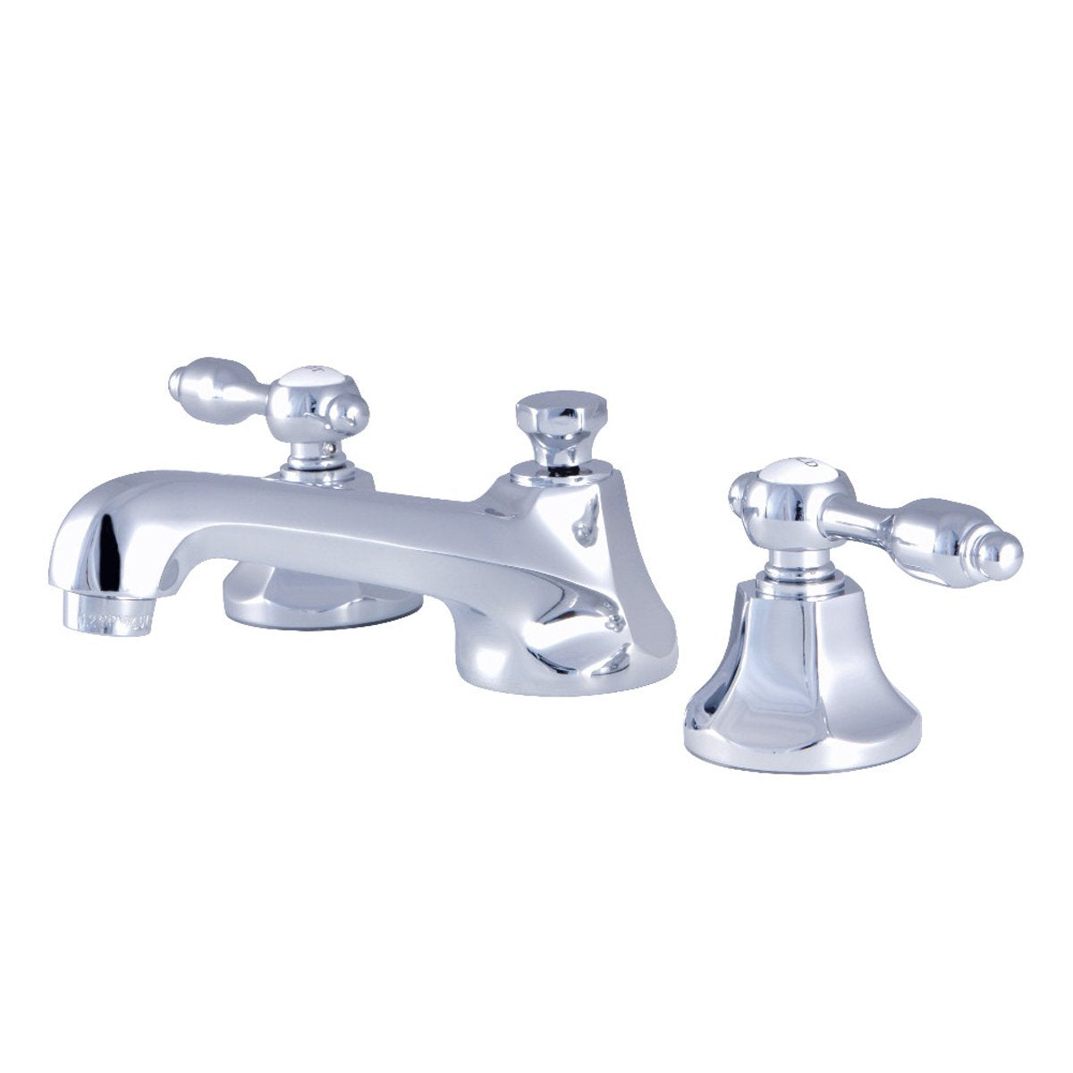Kingston Brass Tudor 8" Widespread Deck Mount Bathroom Faucet