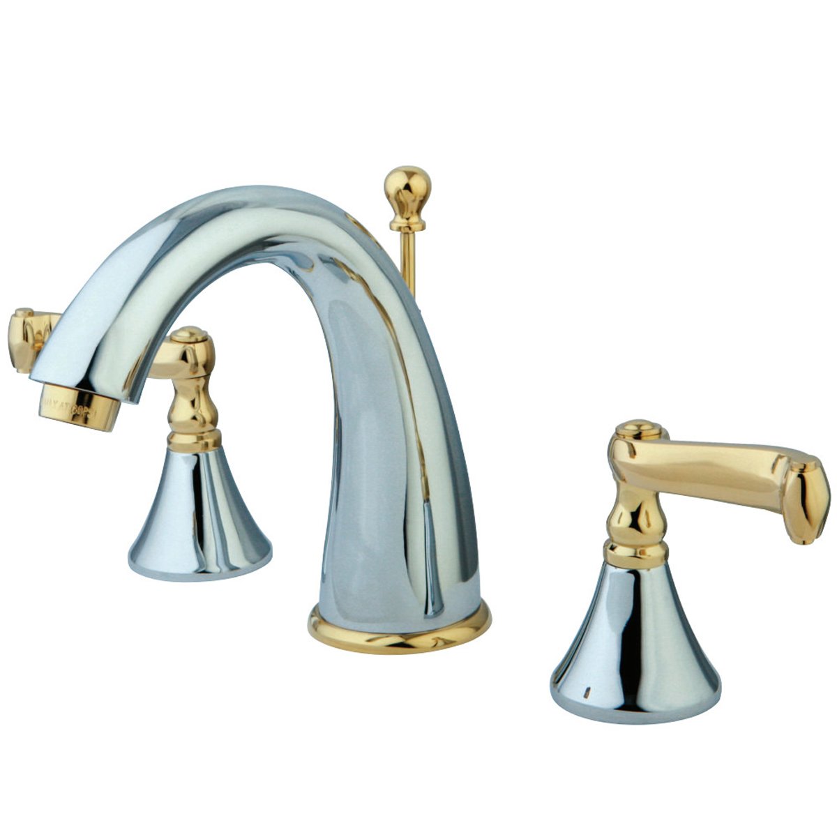 Kingston Brass Royale 8-Inch Widespread 3-Hole Bathroom Faucet