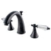 Kingston Brass Wilshire Aqua Eden 8-Inch Widespread Bathroom Faucet-DirectSinks