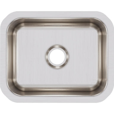 Elkay Lustertone Classic Stainless Steel 14-1/2" x 11-3/4" x 7", Single Bowl Undermount Bar Sink-DirectSinks