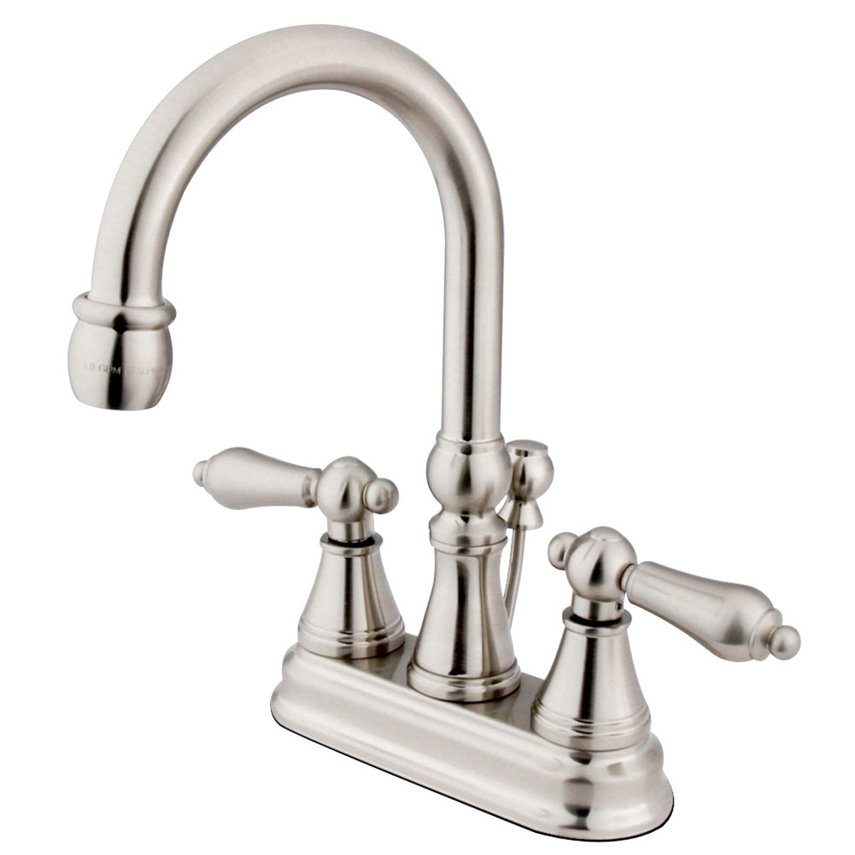 Kingston Brass Governor 4-Inch Centerset Bathroom Faucet
