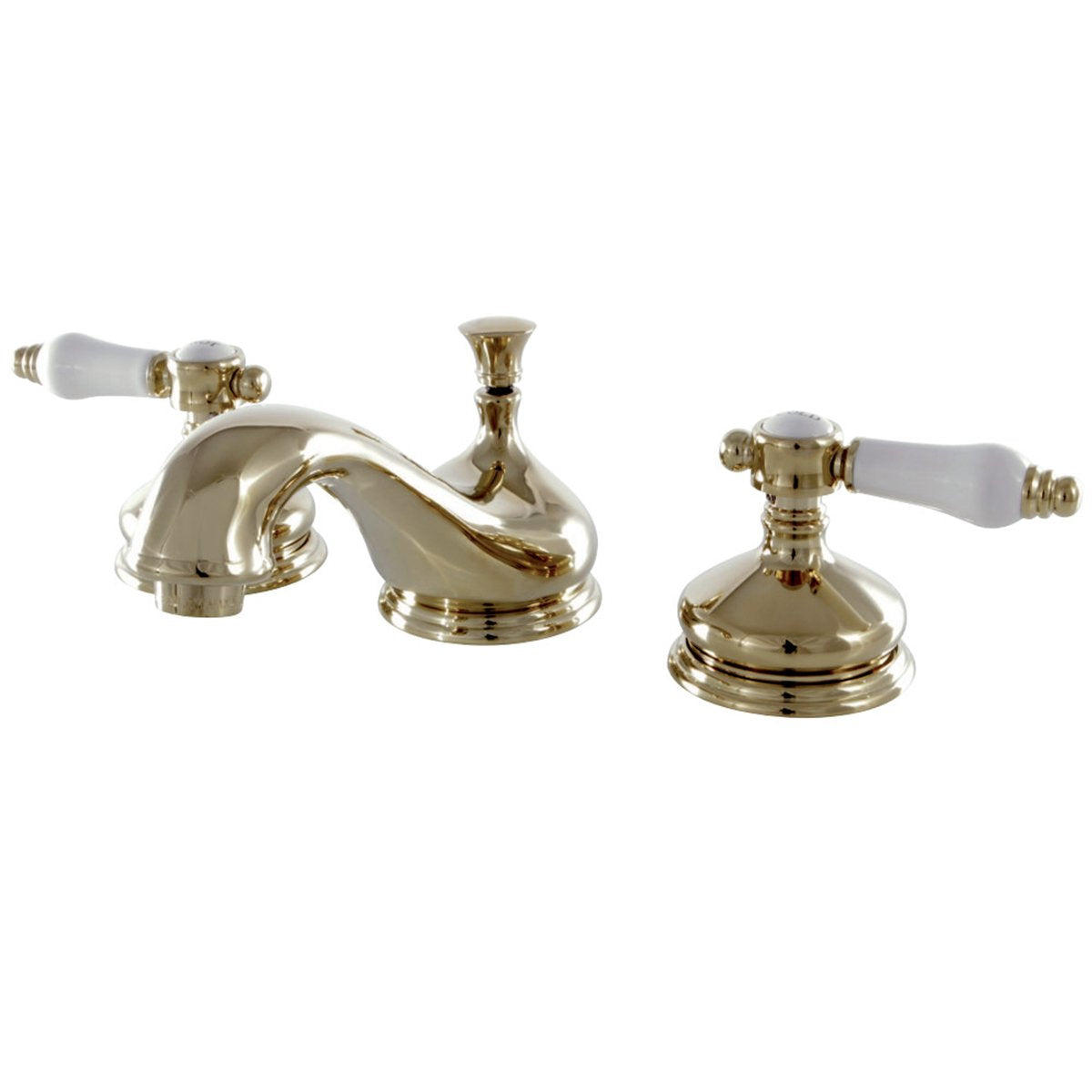 Kingston Brass 8" Widespread Deck Mount Bathroom Faucet