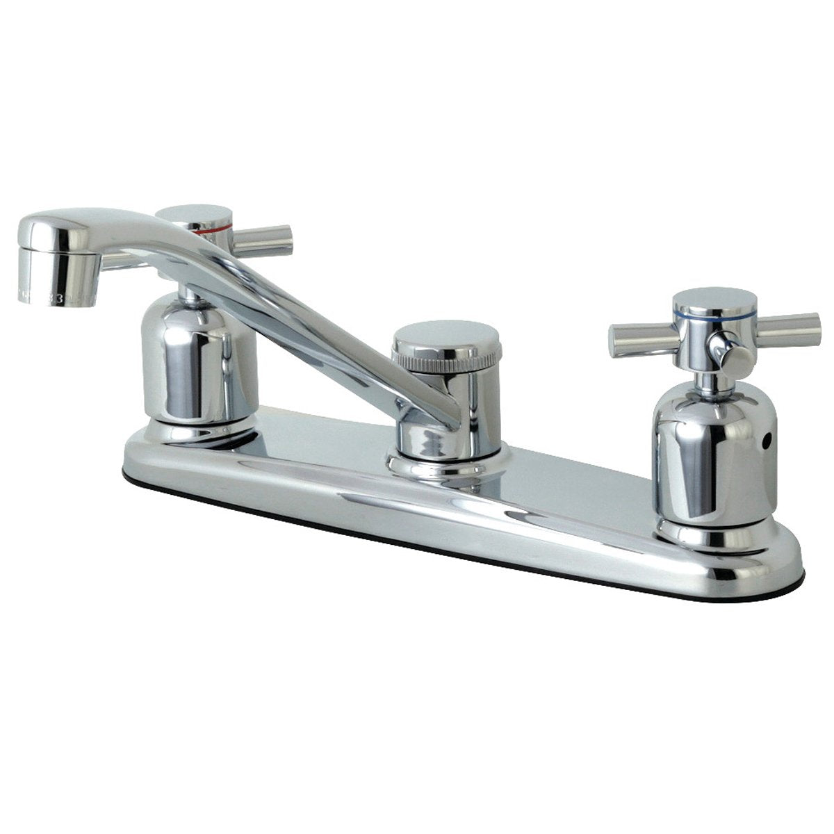 Kingston Brass FB111DX Centerset Kitchen Faucet in Polished Chrome
