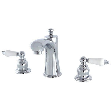 Kingston Brass Victorian Deck Mount 8-Inch Widespread Bathroom Faucet-DirectSinks